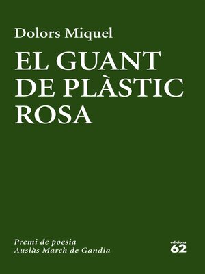 cover image of El guant de plàstic rosa